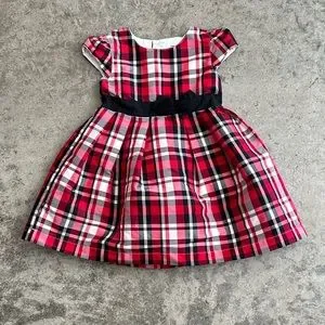Christmas Tree Carters Christmas Dresses Carter's Dresses Carters Red Plaid  Fancy Holiday Sateen Dress Size 8m